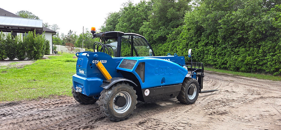 Thumbnail: 2018 Genie GTH 5519 Enclose Cab Missing Door
