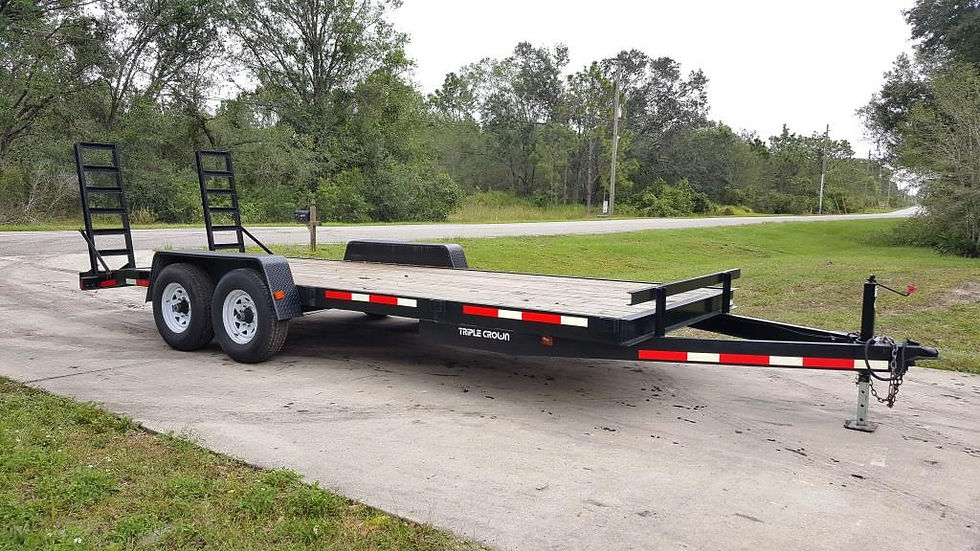 Thumbnail: 2016 Tripple Crown 14,000 lb. Capacity Just Like New 7x20