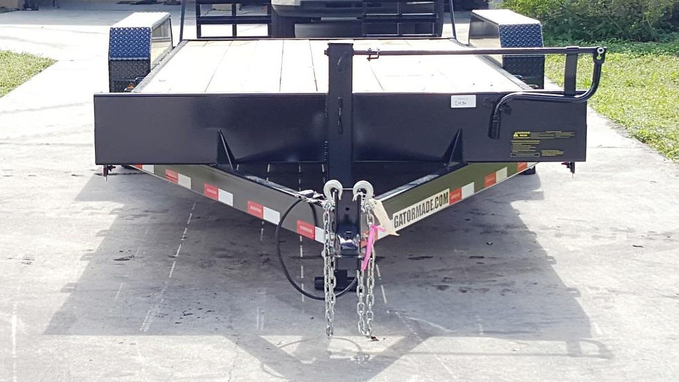 Thumbnail: 2018 Gator Made Equipment Trailer 14,000 lb. Capacity