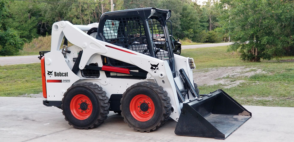 Thumbnail: 2016 Bobcat S650 Skid Steer, Joystick Controls, 2,650 lb. Capacity