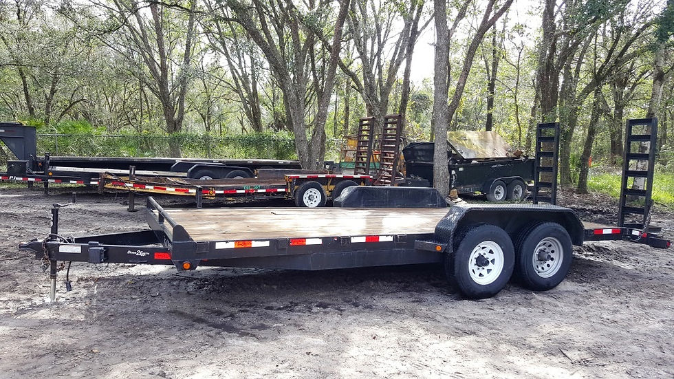 Thumbnail: 2016 Down 2 Erath Equipment Trailer 14,000 lb. #1