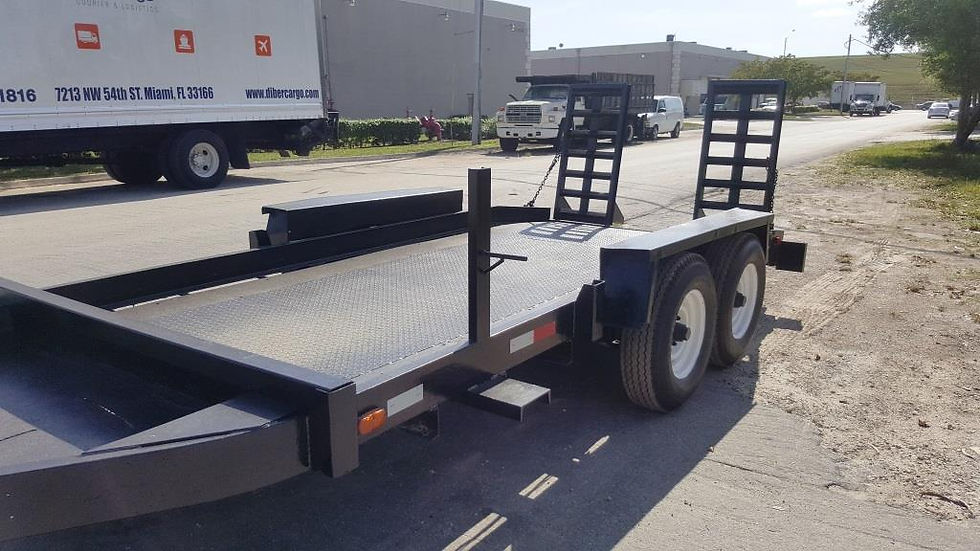 Thumbnail: Eager Beaver Equipment Trailer 12,000 lb Capacity