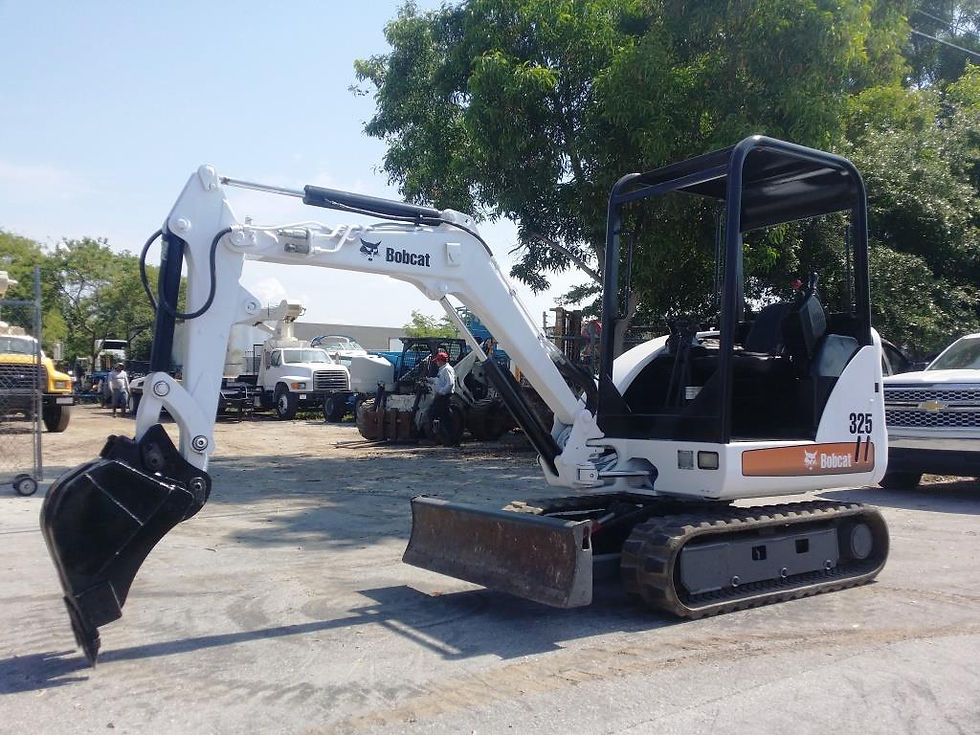 Thumbnail: 2002 Bobcat 325 D Series Mini Excavator