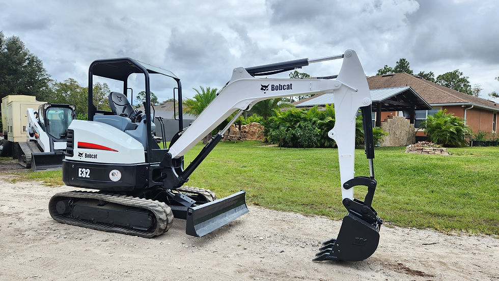 Thumbnail: 2016 Mini Excavator bobcat E32 low hours