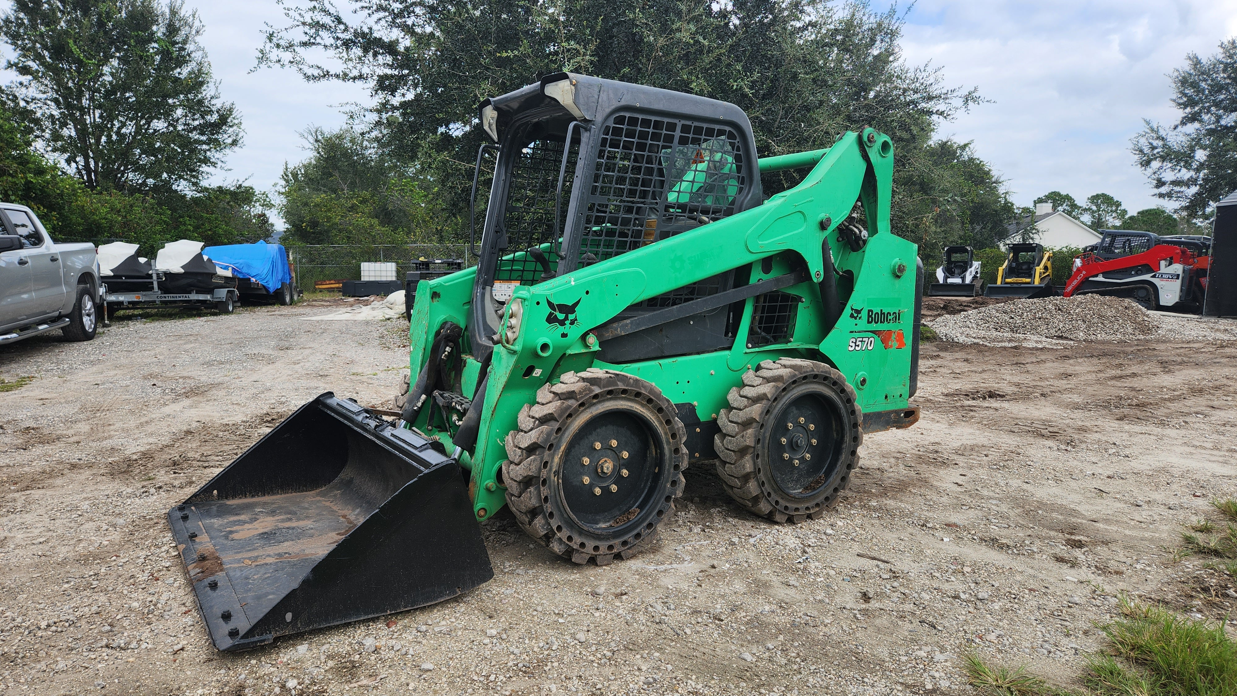 2017 Bobcat S570 Skid Steer