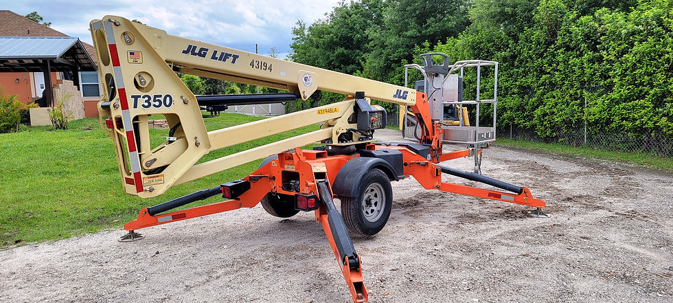 Thumbnail: 2017 JLG T350 Towable Boom Lift