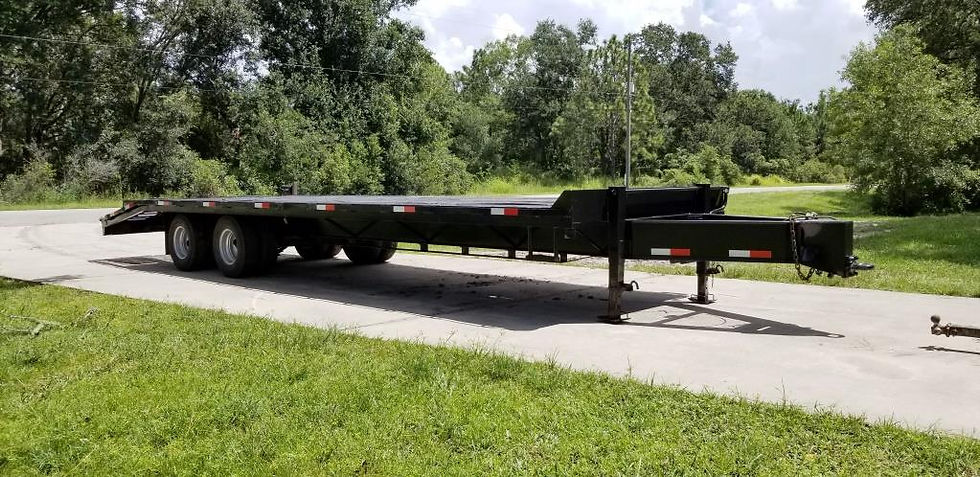 Thumbnail: 2007 Trail Master Equipment Trailer 10 Ton