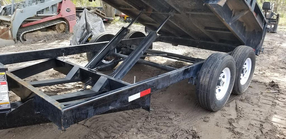 Thumbnail: 2016 U Dump Dump Trailer 7x14 14,000 lb. Capacity