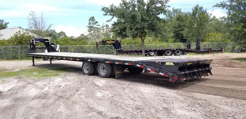 Thumbnail: 2017 BigTex Equipment Trailer, Gooseneck 35+5