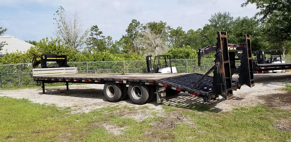 Thumbnail: 2013 BigTex Gooseneck Equipment Trailer 25+5
