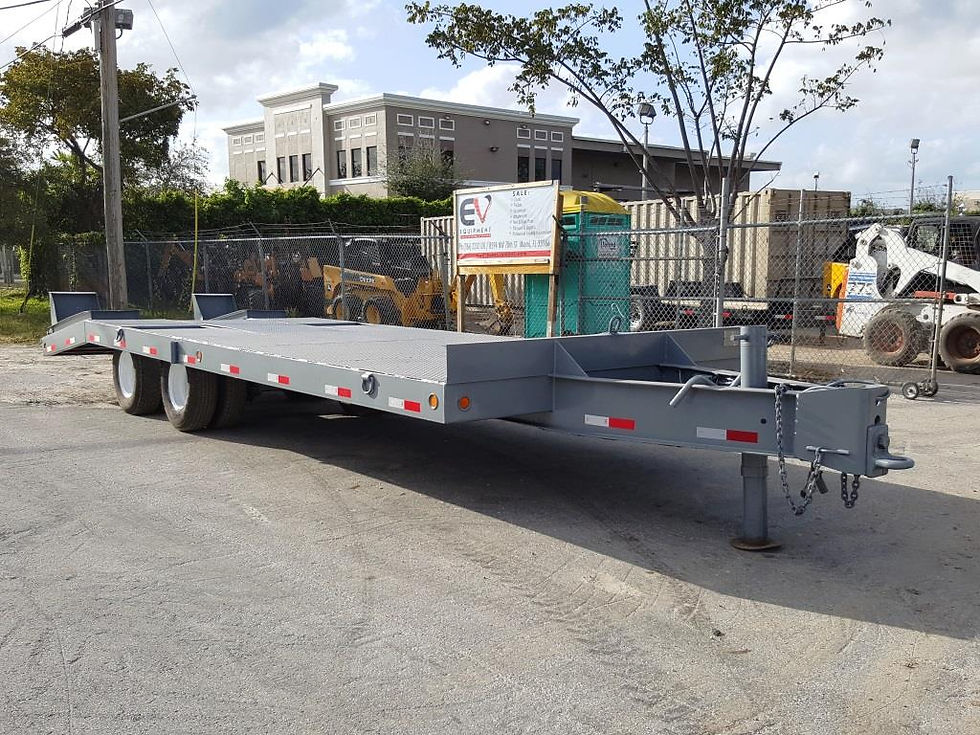 Thumbnail: Eager Beaver 10 Ton Tag Equipment Trailer