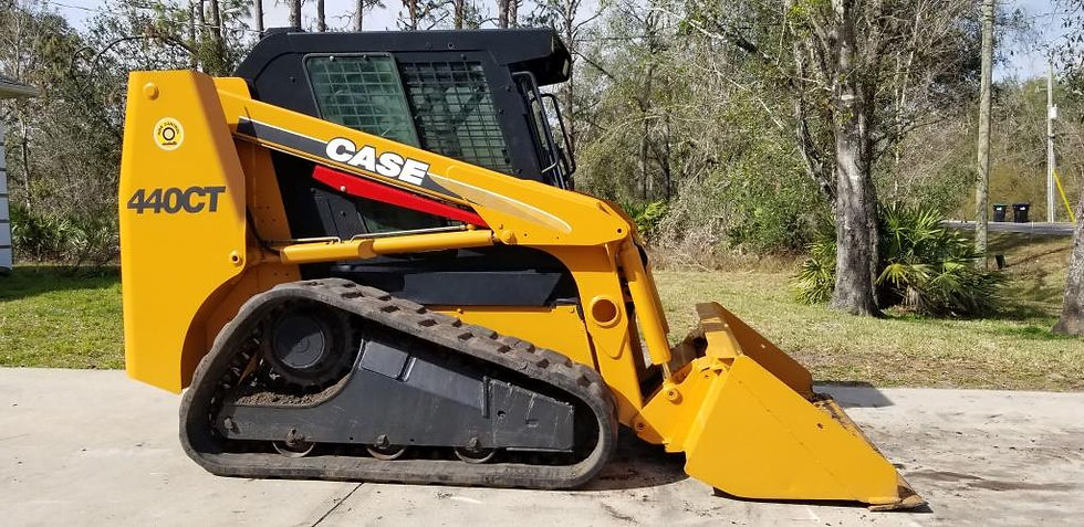 Thumbnail: 2008 Case 440CT Track Loader 90 HP Enclose Cab Cold A/C
