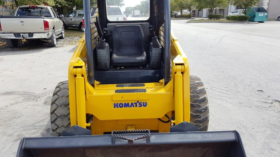 Thumbnail: 2007 Komatsu SK815-5N Skid Steer