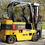 Thumbnail: Daewoo Fork Lift 5,000 Lb, Triple Mast, Side Shift