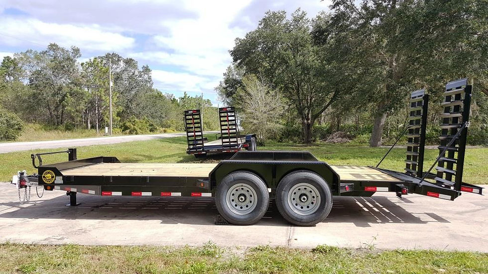Thumbnail: 2018 Gator Made Equipment Trailer 14,000 lb. Capacity