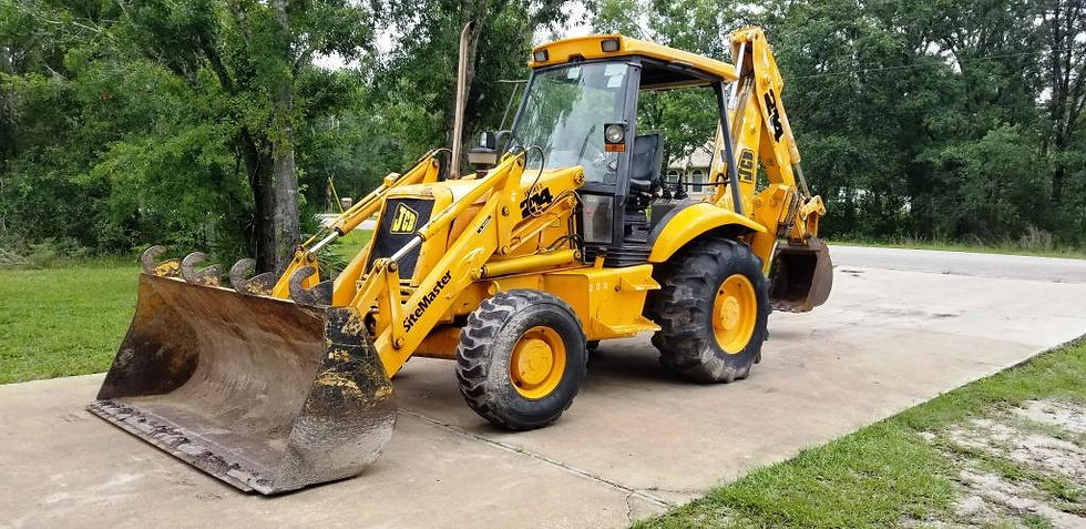 Thumbnail: 2000 JCB 214 Series 3 Backhoe Loader, 4WD, Runs Strong