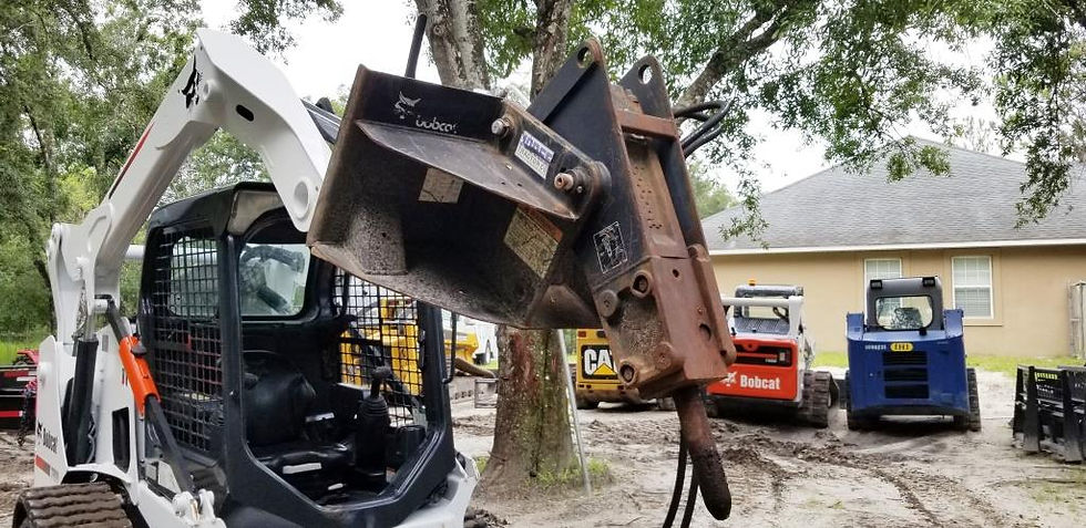 Thumbnail: Bobcat Brand Hammer Breaker For Skid Steer or Track Loader