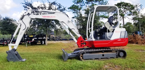 2013 Takeuchi TB235 Mini Excavator, Low Hours, 8,000 lbs. Class