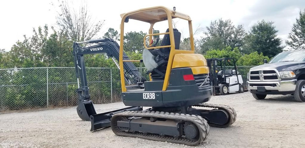 Thumbnail: 2013 Volvo ECR38 Mini Excavator