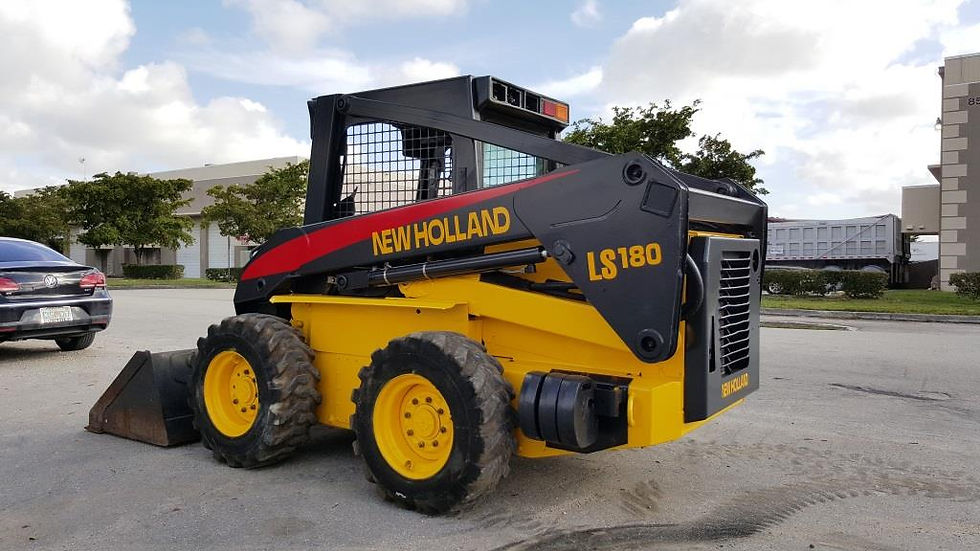 Thumbnail: 2003 New Holland LS180 Skid Steer