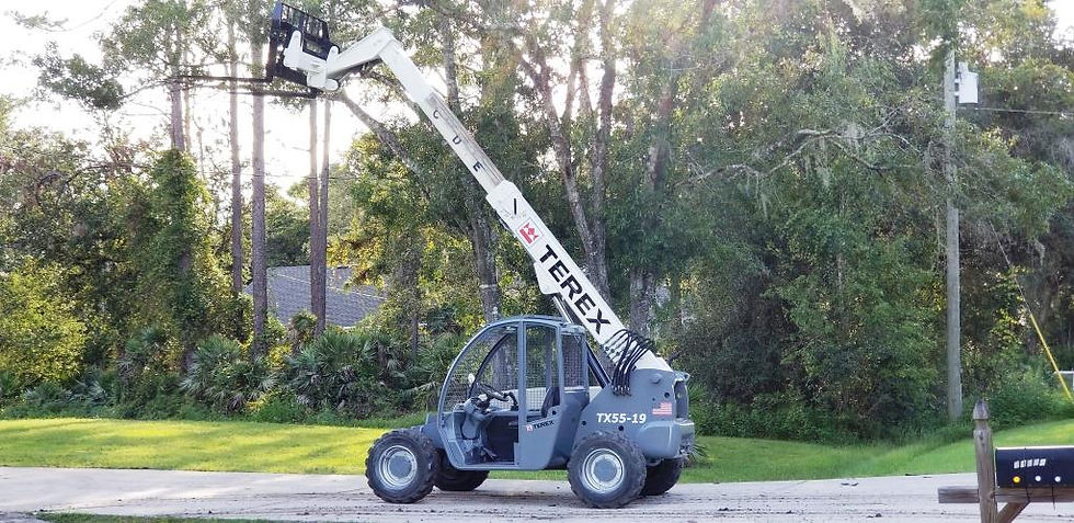 Miniatura: 2005 Forklift Telehandler Terex TX 55-19 (Same as Genie GTH5519)
