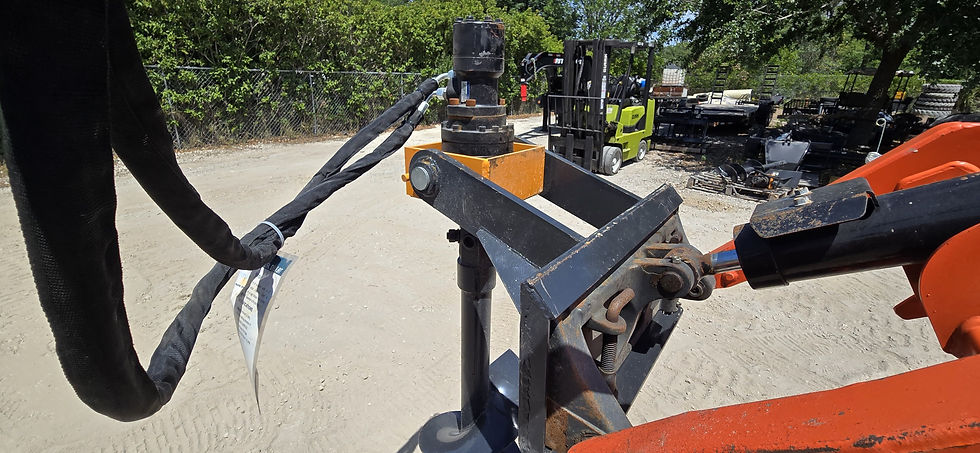 Thumbnail: 2024 New Auger Driver and Bit mini skid steer