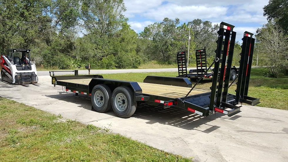 Thumbnail: 2018 Gator Made Equipment Trailer 14,000 lb. Capacity