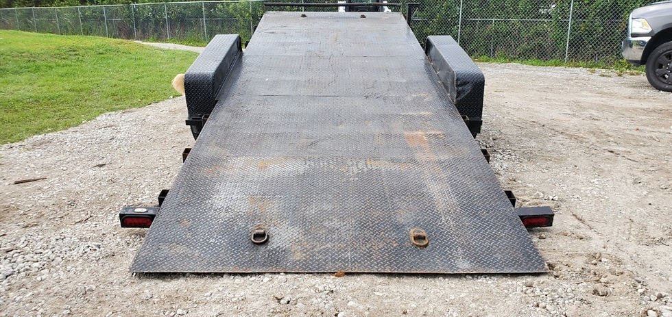 Thumbnail: 2018 Tilt Equipment Trailer 20x7, 14,000 lb. Capacity