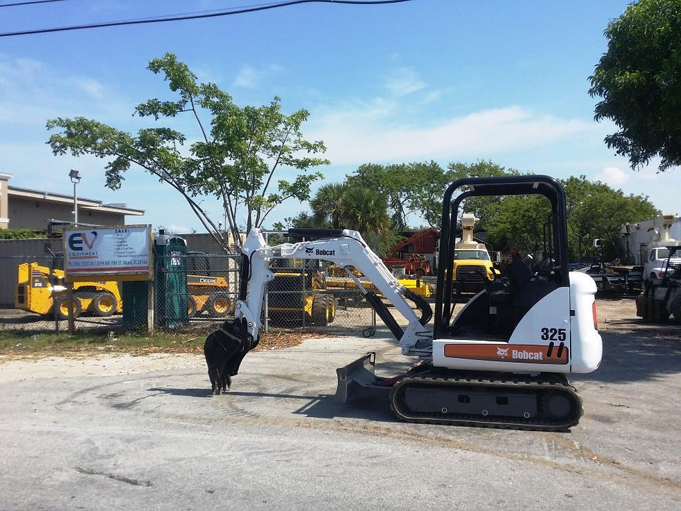 Thumbnail: 2002 Bobcat 325 D Series Mini Excavator