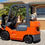 Thumbnail: 2007 Toyota Forklift 7FGU25 4,350 lb. Capacity, Short Mast