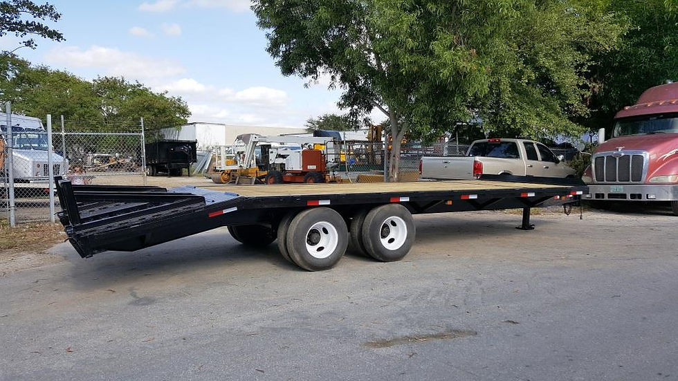Thumbnail: Irlo Equipment Trailer 12 Tons Capacity