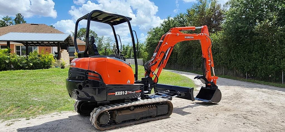 Thumbnail: 2017 Kubota KX91-3 Mini Excavator