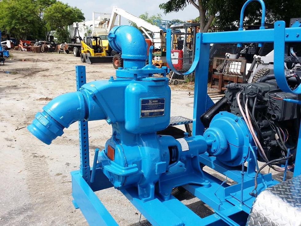 Thumbnail: 2007 Gorman Rupp 4" Water Pump Diesel