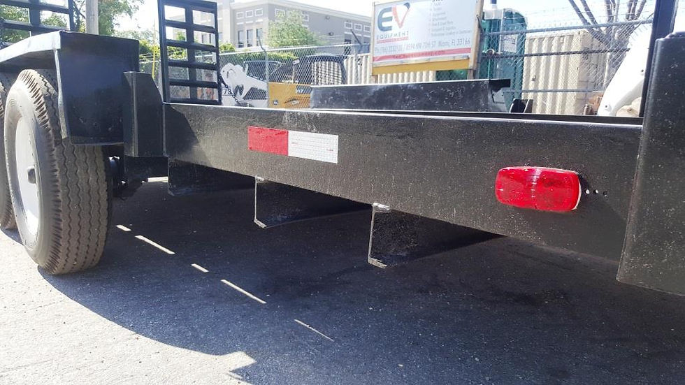Thumbnail: Eager Beaver Equipment Trailer 12,000 lb Capacity