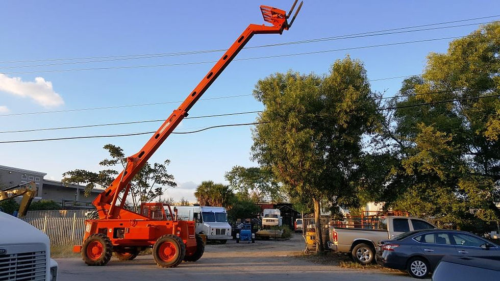 Thumbnail: 1999 Traverse Lift TL6035 Telehandler, Forklift Telescopic