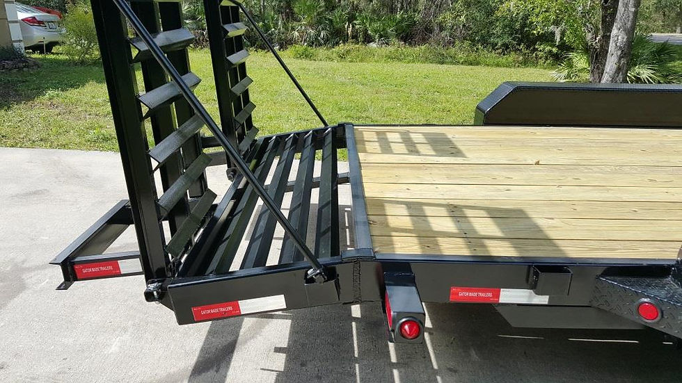Thumbnail: 2018 Gator Made Equipment Trailer 14,000 lb. Capacity