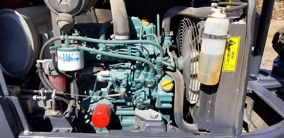 Thumbnail: 2014 Volvo EC35C Mini Excavator 7,500 lb. Low Hours.