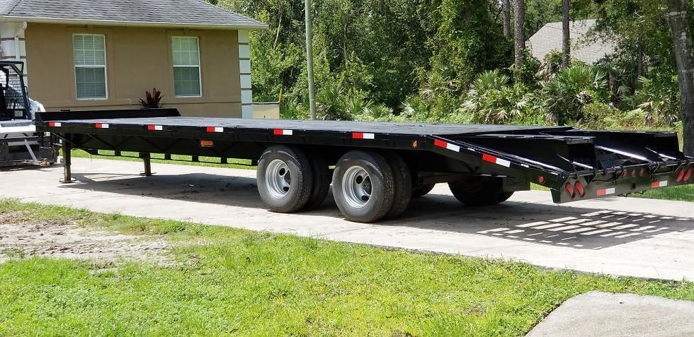 Thumbnail: 2007 Trail Master Equipment Trailer 10 Ton