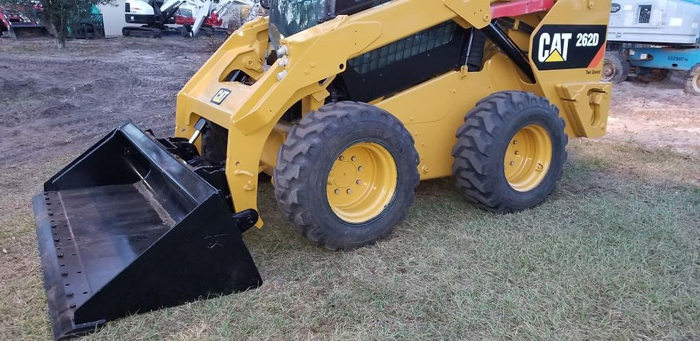 Thumbnail: 2015 Caterpillar 262D Skid Steer, 2 Speed, Deluxe Cab
