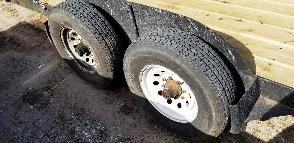 Thumbnail: Equipment Trailer Custom Made 14,000 lb Capacity 18 ft. Deck