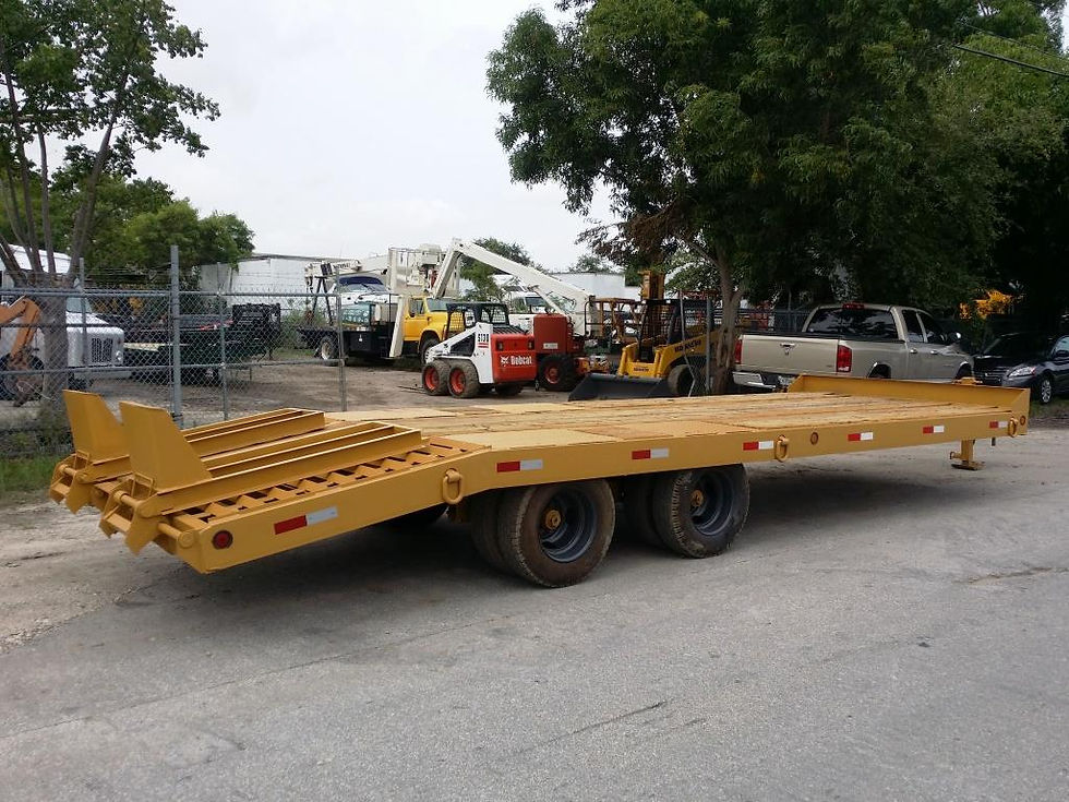 Thumbnail: Eager Beaver Equipment Trailer 10 Ton