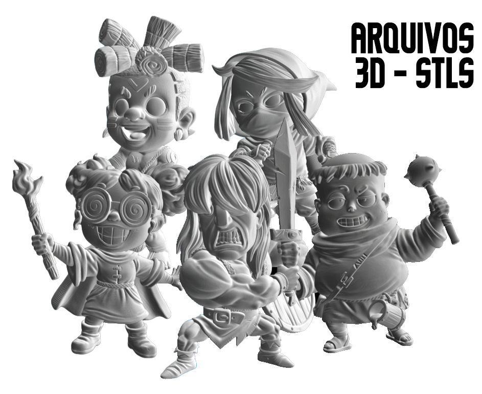 DOMINÓ DUNGEON - MINIS STL