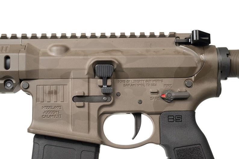 MK1 oversized bolt catch and Badger ambi safety