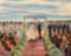 Live Wedding Painting by Mark