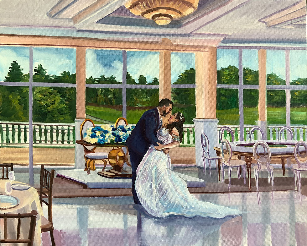 Indian Pond Country Club, Kingston, MA, 16x20