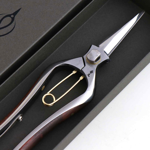 T108 花切鋏SP bubinga | 株式会社 外山刃物 -公式サイト-