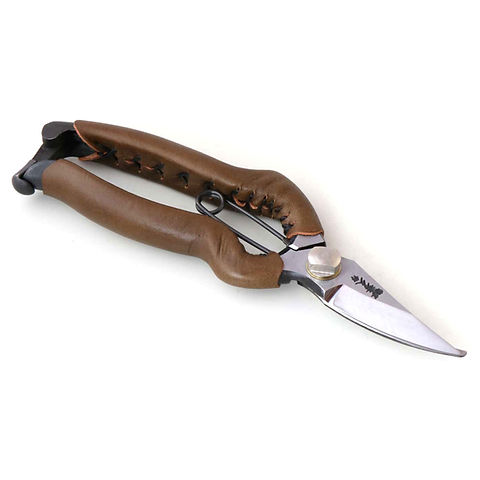 T26O 万能剪定鋏 YP leather olive | 株式会社 外山刃物 -公式サイト