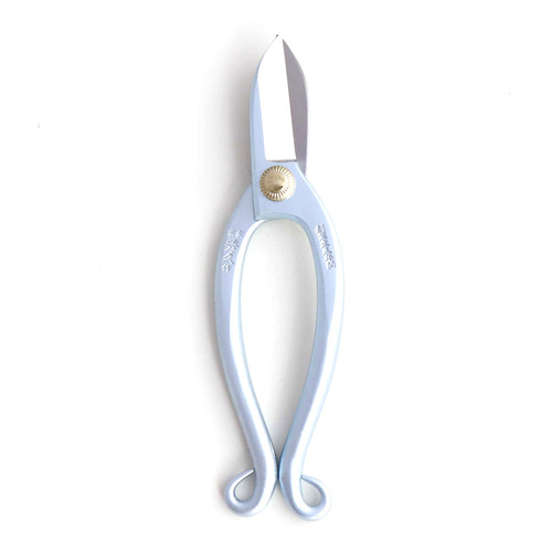 T8BL お花鋏 蕨 蒼 | 株式会社 外山刃物 -公式サイト-