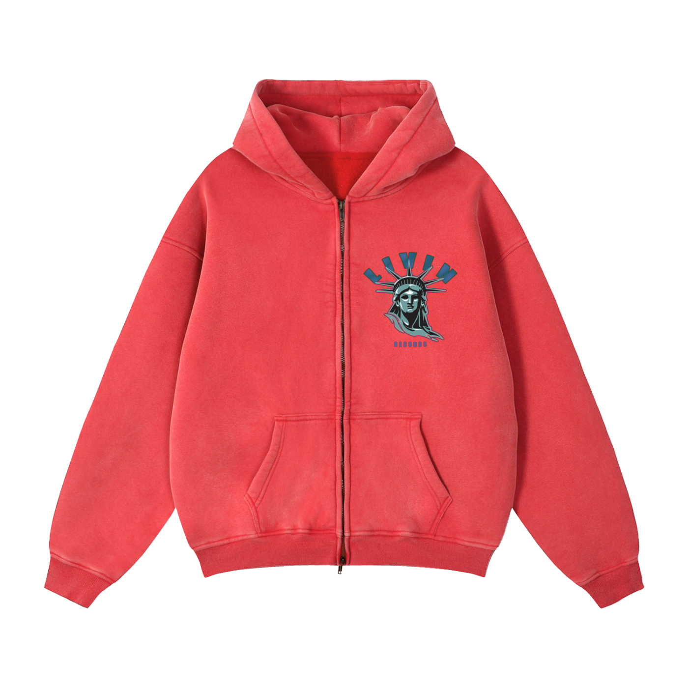 LIVIN RECORDS "LADY LIBERTY" HOODIE