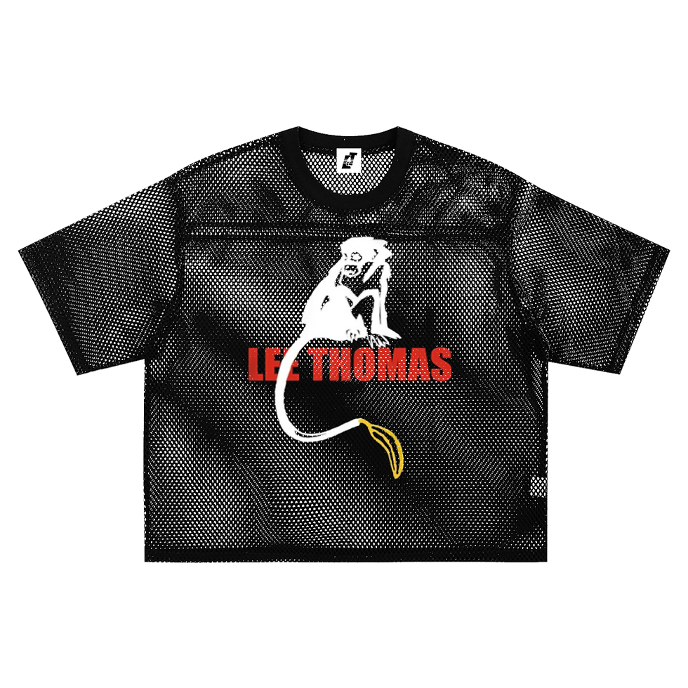 Thumbnail: LEE THOMAS "See-through Boxy Net T-shirt"